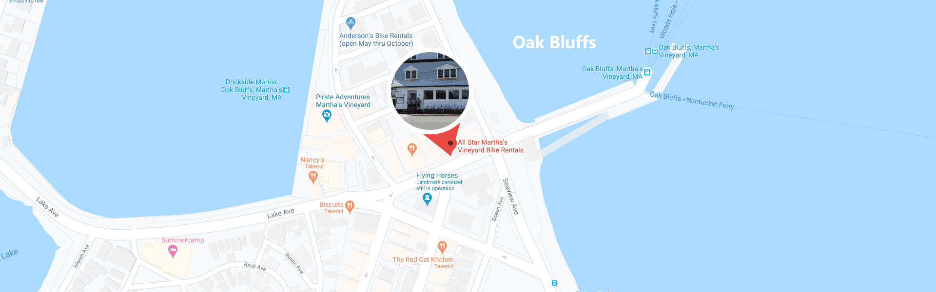 bike shop oak bluffs location